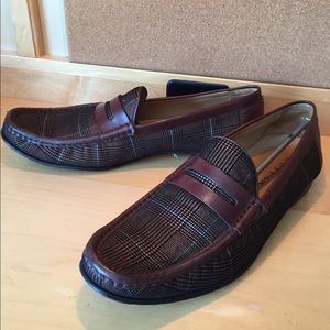Brown Mezlan Loafers
